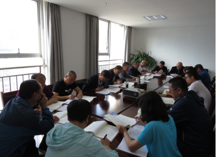 配送公司黨委召開“不忘初心、牢記使命”主題教育學習交流會